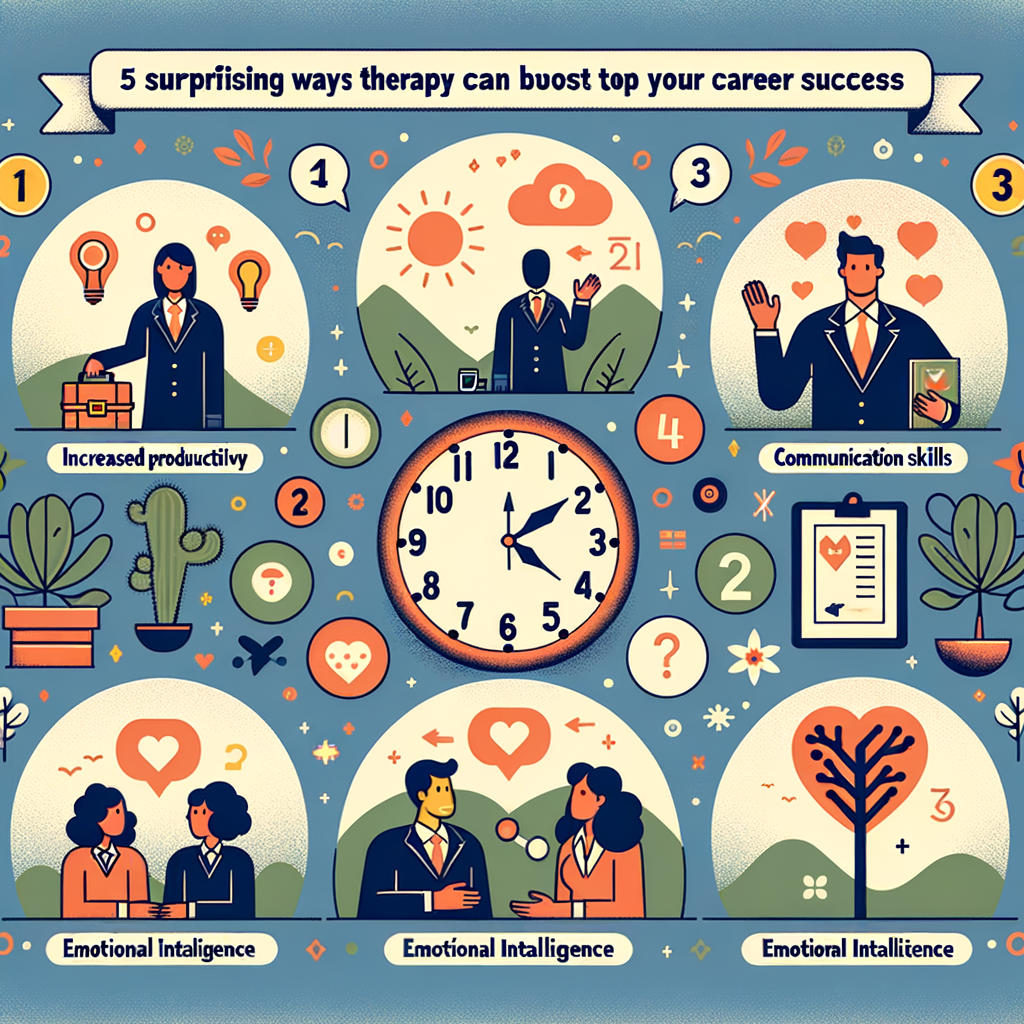 5 Surprising Ways Therapy Can Boost Your Career Success