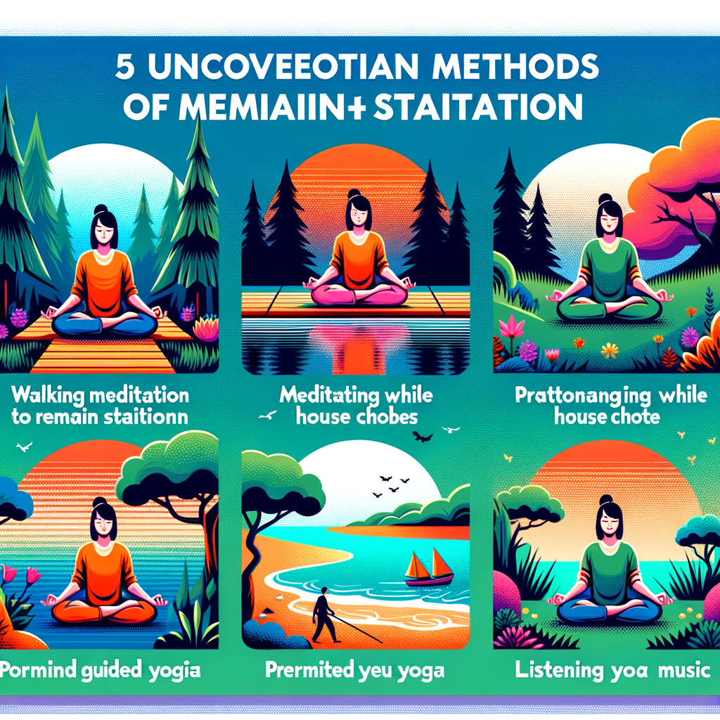 5 Unconventional Ways to Meditate for People Who Can't Sit Still