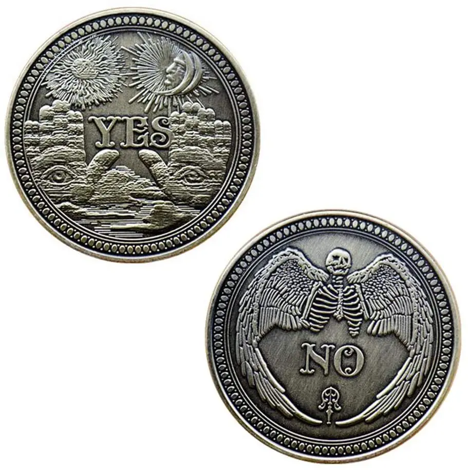 Yes No Decision Maker Challenge Divination Coin