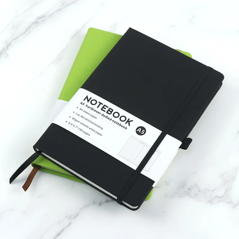 Custom. Custom hardback notebook Journal Book Pu notebook printing with sleeve