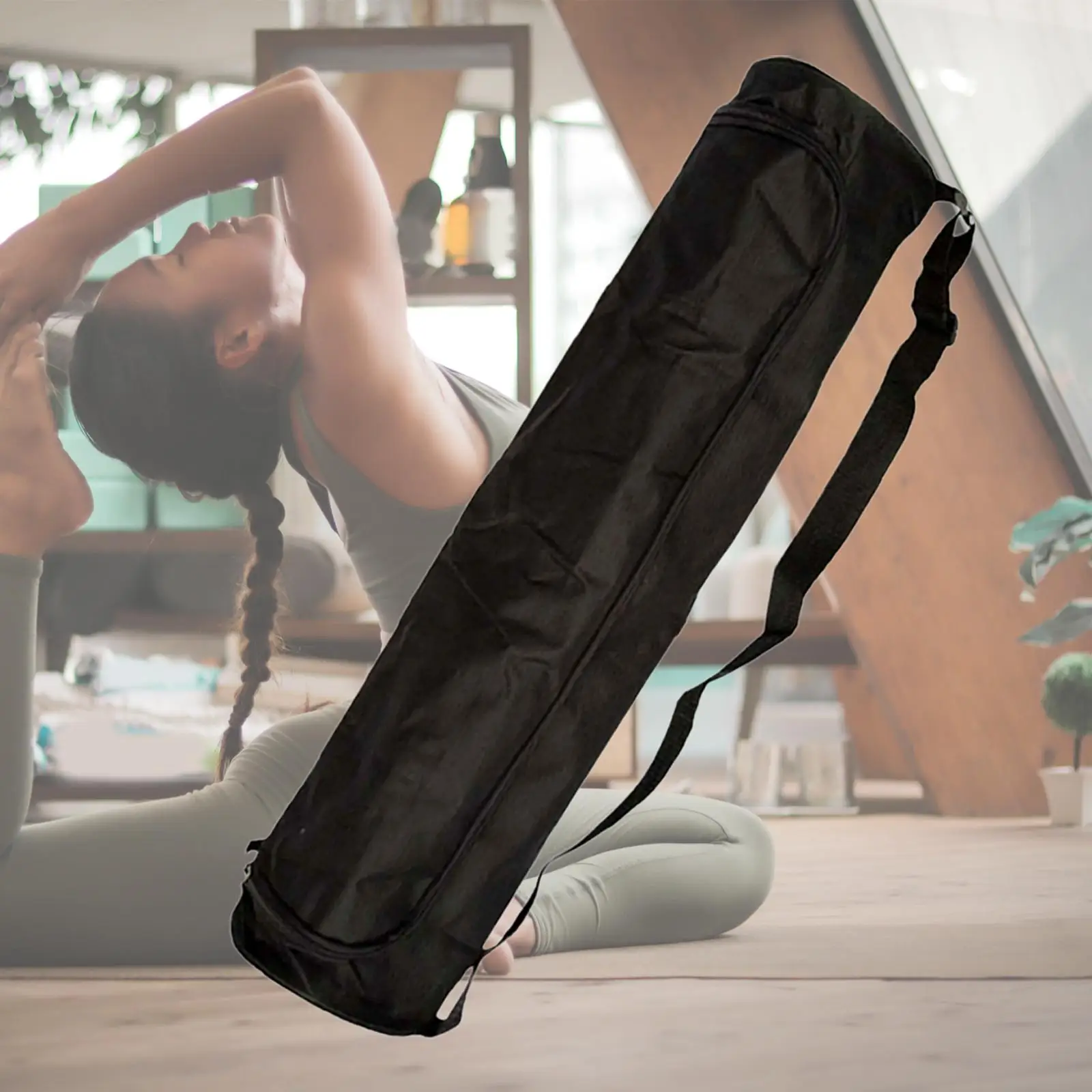 Yoga Mat Bag Sports Gym Bag Pilates Yoga Mat Storage Bag Exercise Oxford Cloth