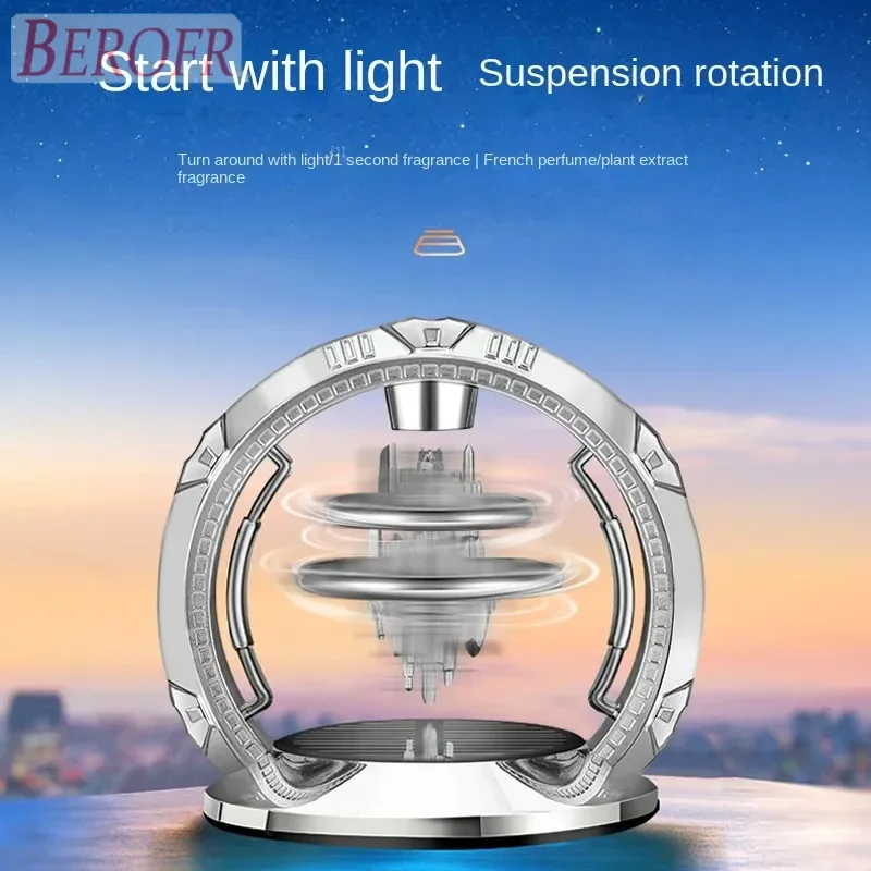 Air Freshener Diffuser Perfume Solar Spin Creative Ornaments Interior Decoration Long-lasting Fragrance