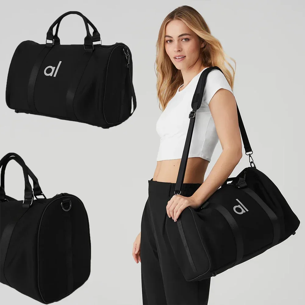 LO Yoga Bag Travel Backpack Sports Exercise Gym Shoes Side Zipper Luxury Neoprene Creative Ishido Tote Bag Outer Weekend Bag