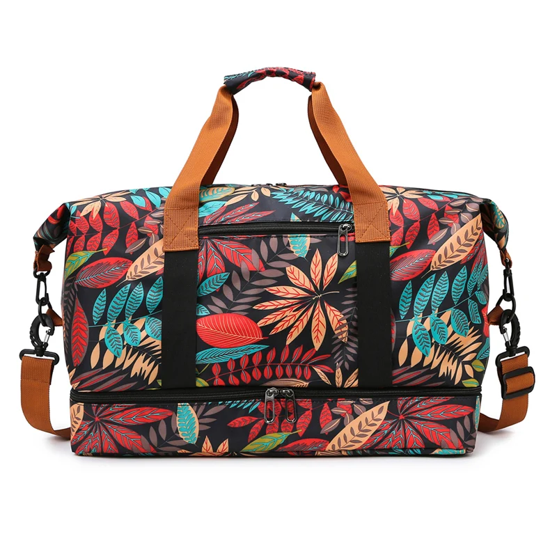 Women Gym Fitness Bag Dry and Wet Separation Large Capacity Sports Swimming Training Yoga Fashion Travel Sling Shoulder Bags