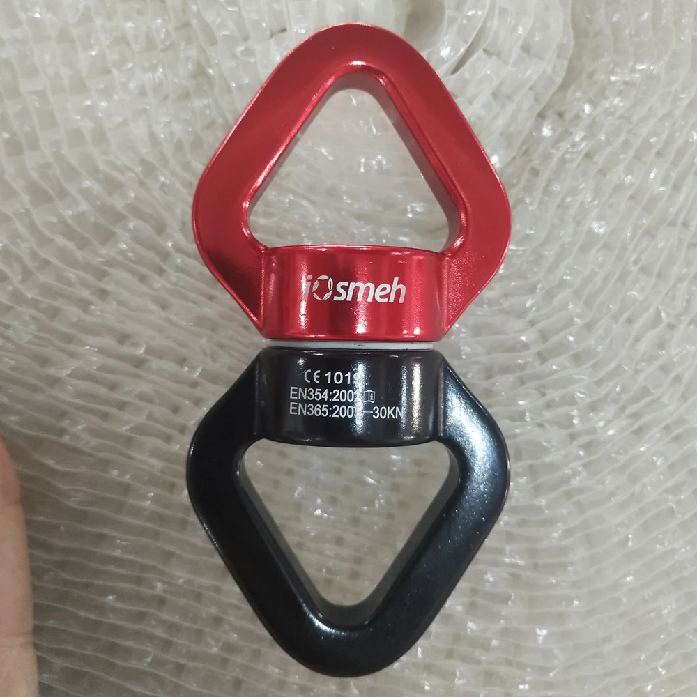 Rotational Device Rope Swivel for Aerial Yoga, Swing Hammock, Climbing Connector, Aerial Yoga, Vitality Belt, 30KN