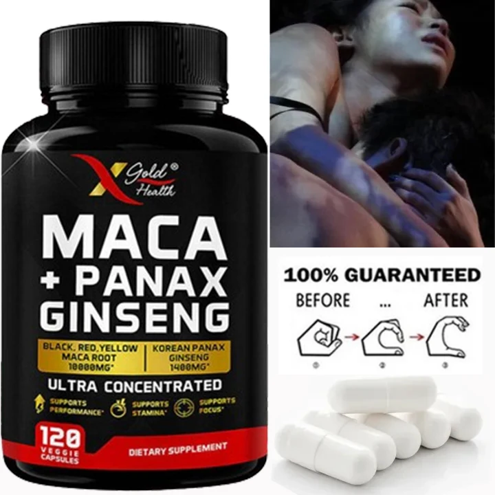Extra Potency & High Purity – Supplemental Ginseng Capsules for Men & Women To Increase Energy, Mood, Endurance & Performance