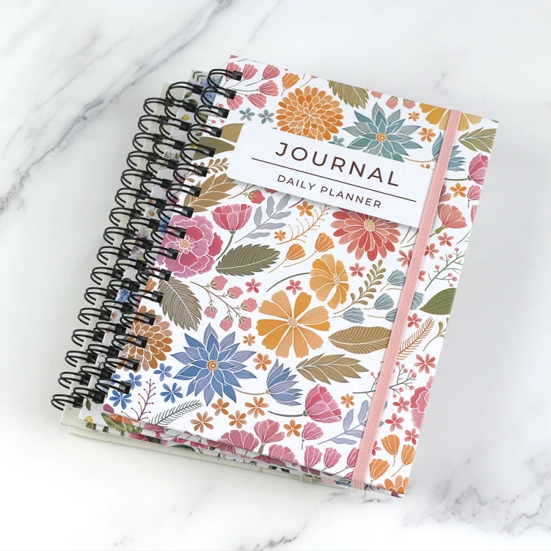 custom.Promotion Hardcover notebook B5 Custom design self care journal diary goal setting notebook planners