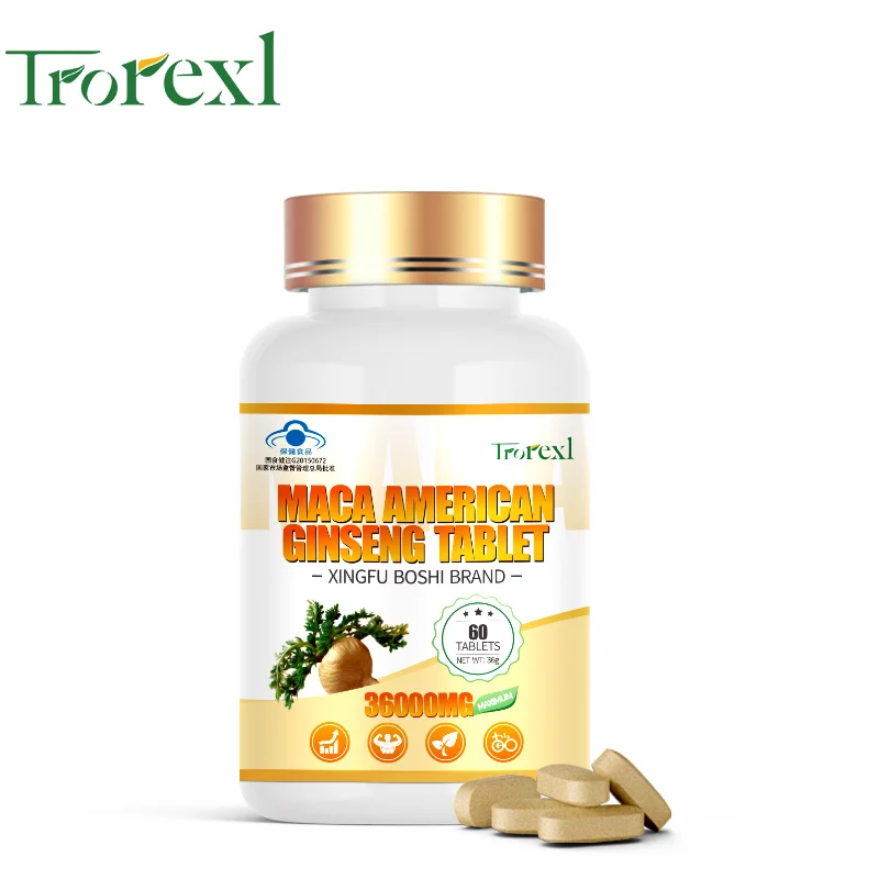 Organic Maca and American Ginseng Supplements – Natural Anxiety Relief