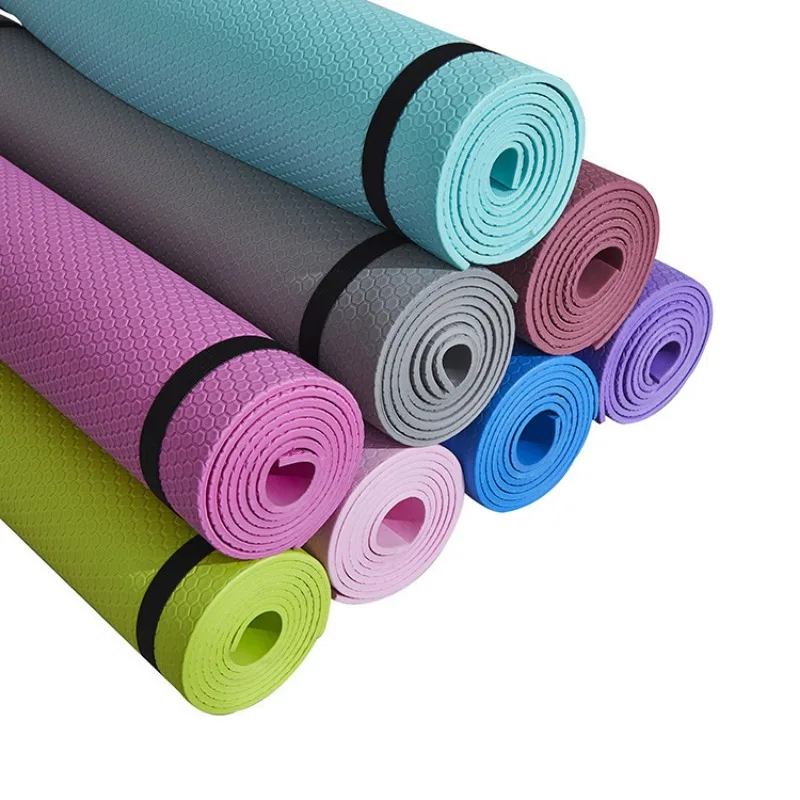 3MM-6MM Thick Yoga Mat Anti-skid Sports Fitness Mat EVA Comfort Foam Yoga Matt for Exercise, Yoga, and Pilates Gymnastics Mat