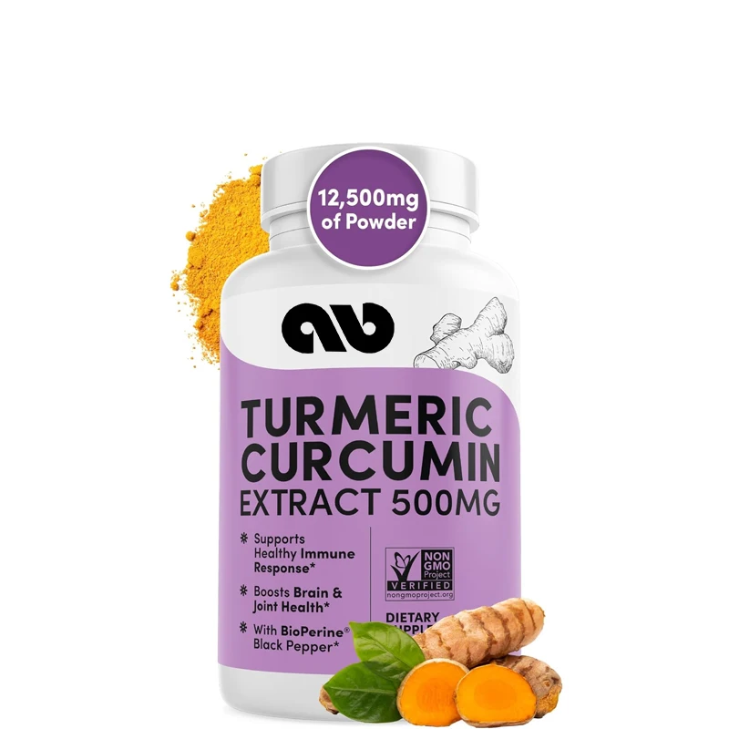 Curcumin and Black Pepper – Curcumin 500mg Extract with 95% Curcumin – Curcumin Supplement -60 capsules