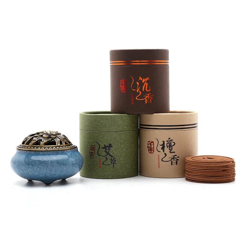 48 Coils Bedroom Aromatherapy Sandalwood Agarwood Gardenia Incense Household Toilet Deodorant Mosquito Repe Fragrance