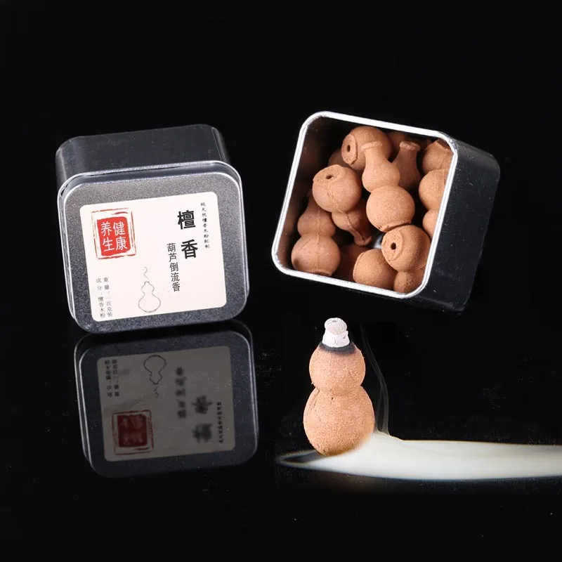 Incense Smoke Backflow Sandalwood Fragrant Aromatherapy Cones Home Decoration Meditation Aromatherapy Incense Supplies