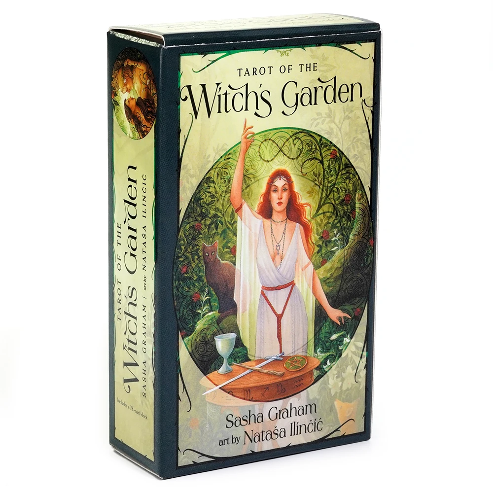 1 Deck Tarot of the Witch’s Garden Fortune Telling Game Divination Tools For All Skill Levels