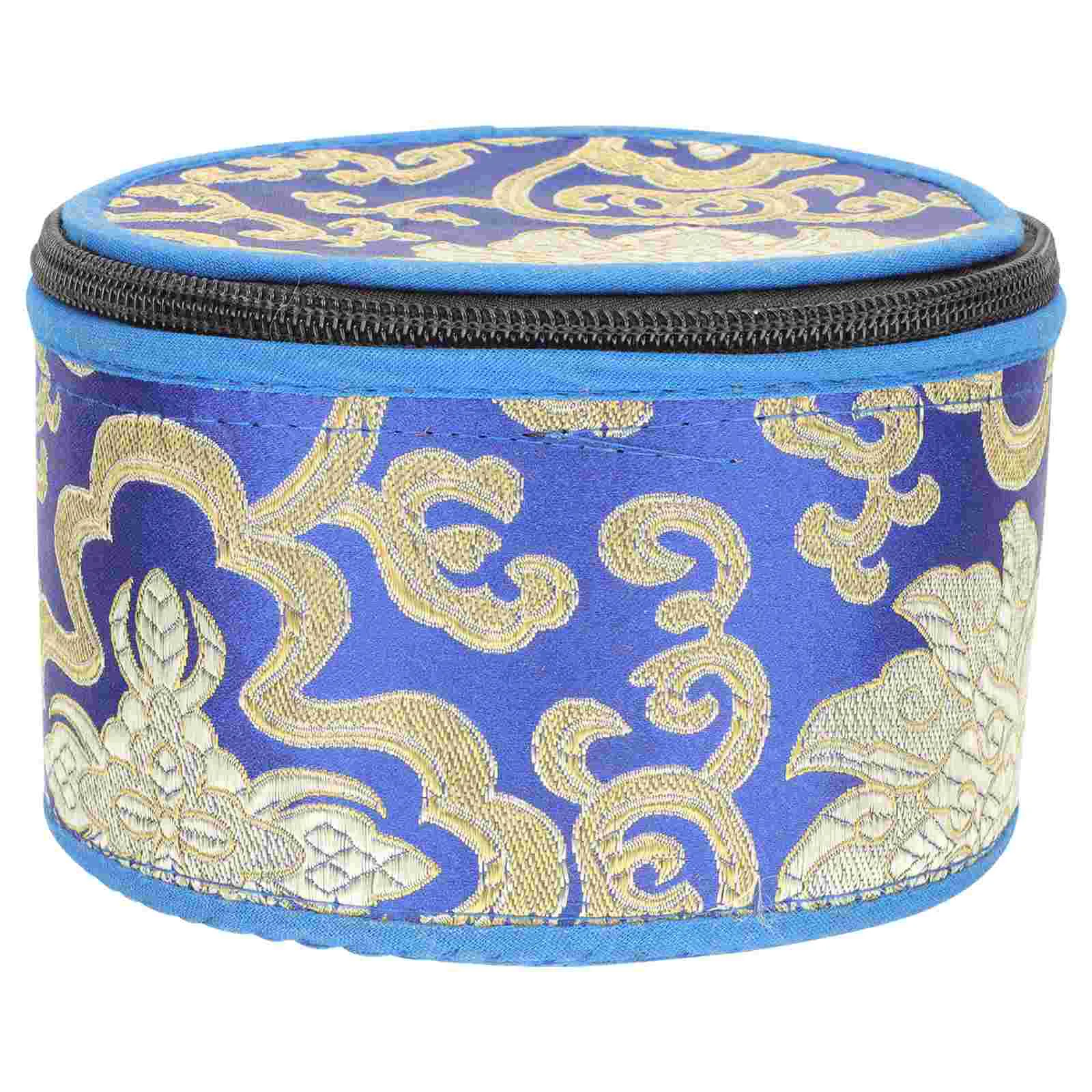 Tibetan Sound Bowl Bag Singing Sound Case Storage Tibetan Pouch Smallinstrument Monk Crystalprayer Bath Holder Chakra Meditation