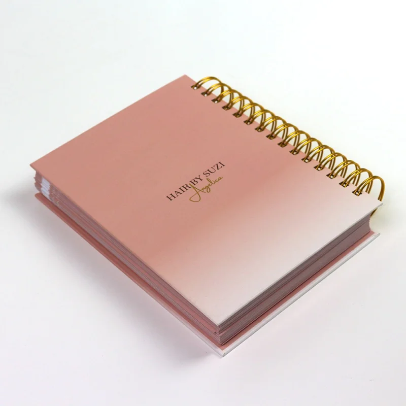Custom. custom printing binding notebook organizer hardcover wedding planner Journal Diary notebook