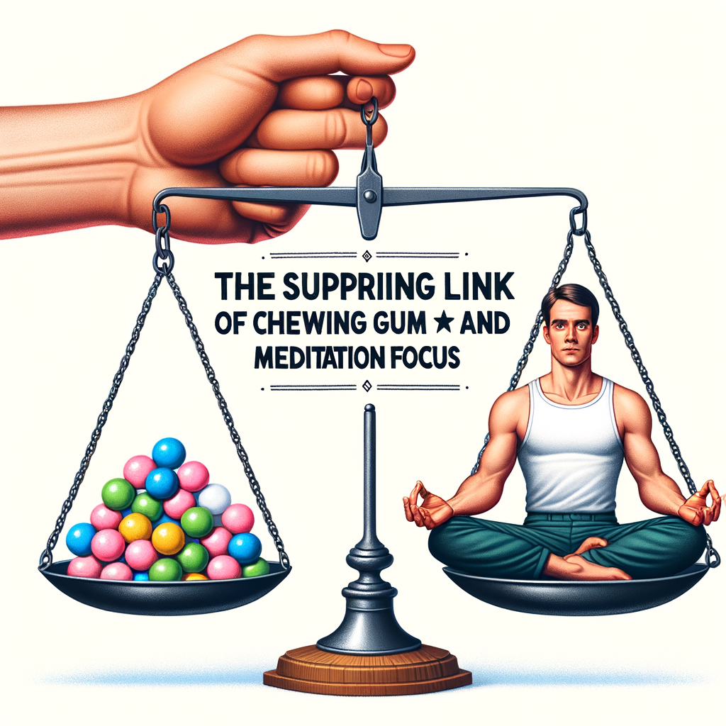 The Surprising Link Between Chewing Gum and Meditation Focus