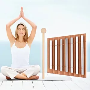 Energy Meditation Chimes Hand Bells Wooden Percussion Instruments for Classrooms Meditation Mindfulness