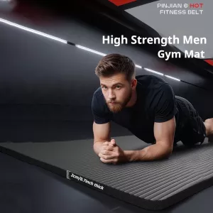 10-20mm thickened, widened 200*90cm yoga mat, anti slip skipping rope shock-absorbing mat, yoga soundproof fitness mat
