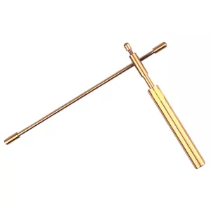 Portable Dowsing Divining Rods Energy Seeking Rods Metal Dowsing Rods Ruler Magnetic Field Divining Measuring Rods