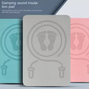 Anti-noise Jump Rope Mat Floor Mats Cushioning TPE Skipping Mat Non Slip Thickening Yoga Fitness Mats Workout