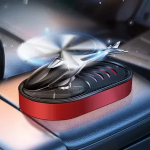 Car Aromatherapy Diffuser Solar Rotating helicopter shaped Air Freshener Auto Dashboard Ornament Car Interior Decoration