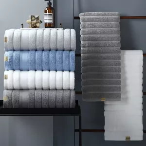 100% Cotton Face Towels Bathroom Fast Drying Absorbent Towel Travel Gym Sports Soft Thickened Beach Towels For Home 35x75 cm