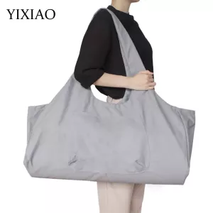 YIXIAO Large Capacity Yoga Bag Multifunctional Big Pocket Shoulder Yoga Mat Storage Bag Outdoor Sport Fitness Casual Pack