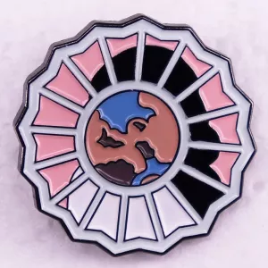 Divine Feminine Enamel Pin Music Brooch Jewelry Backpack Decorate