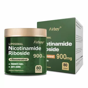 NAD+Supplement - Liposomal Nicotinamide Nucleoside 900mg + Resveratrol - Anti-aging, Skin Health, Energy Levels
