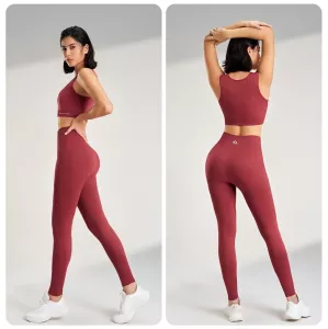 Yoga Suit Set, Gym Clothes, Pants 2-piece Set, Sportswear, Yoga Underwear, Bra, Yoga Pants, Fitness Suit, Fitness Suit