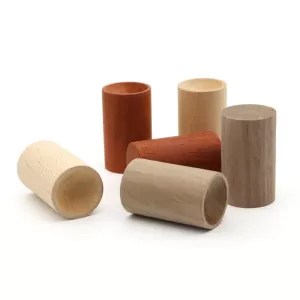 Essential Oil Cylinder Diffuser Wood Wooden Diffuser Bottle Indoor Aromatherapy Essential Oil Cylinder Retainer Wooden