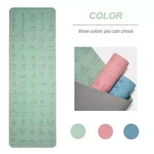 TPE Yoga Mat 183*61 Eco-friendly Non-Slip Exercise Fitness Mat For Pilates Gymnastics Mat Fitness Equipment
