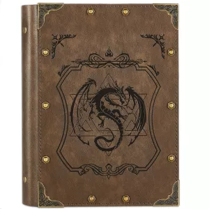 A5 Refillable Leather Journal Lined Notebook - Journals for Women–Handmade Leather Notebook-Inspirational Gifts for Women