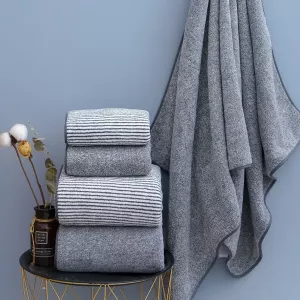 Thickened Bath Towels for The Body Microfiber Towel for Gym Sports Shower Robe for Spa Beath Home